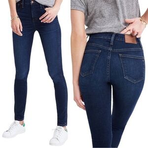 Sz 29 8 EUC Madewell 10” high rise skinny jeans